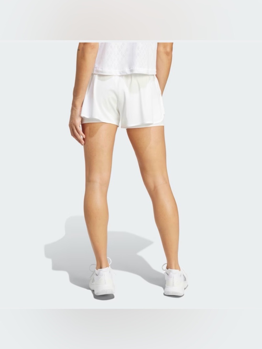 Adidas [L] Tennis Pro Women's Climacool Shorts Set (Polo+Shorts) JM4732+JM4734 - Picture 11 of 17